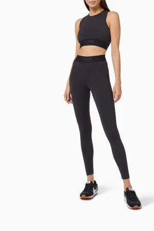 FEAR OF GOD ESSENTIALS  LEGGINGS GYM SET IRON ORE