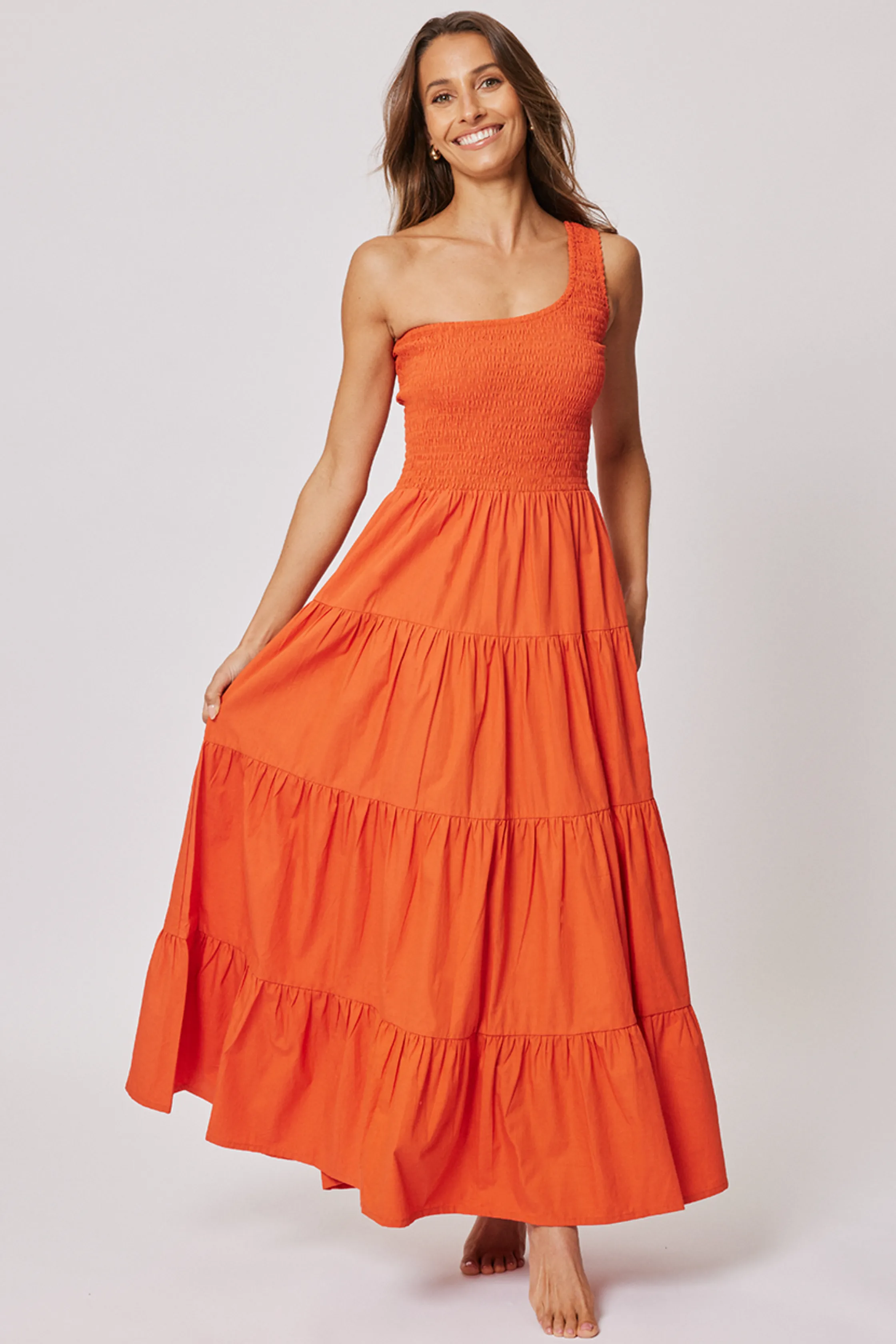 FLEUR MAXI DRESS - Sangria