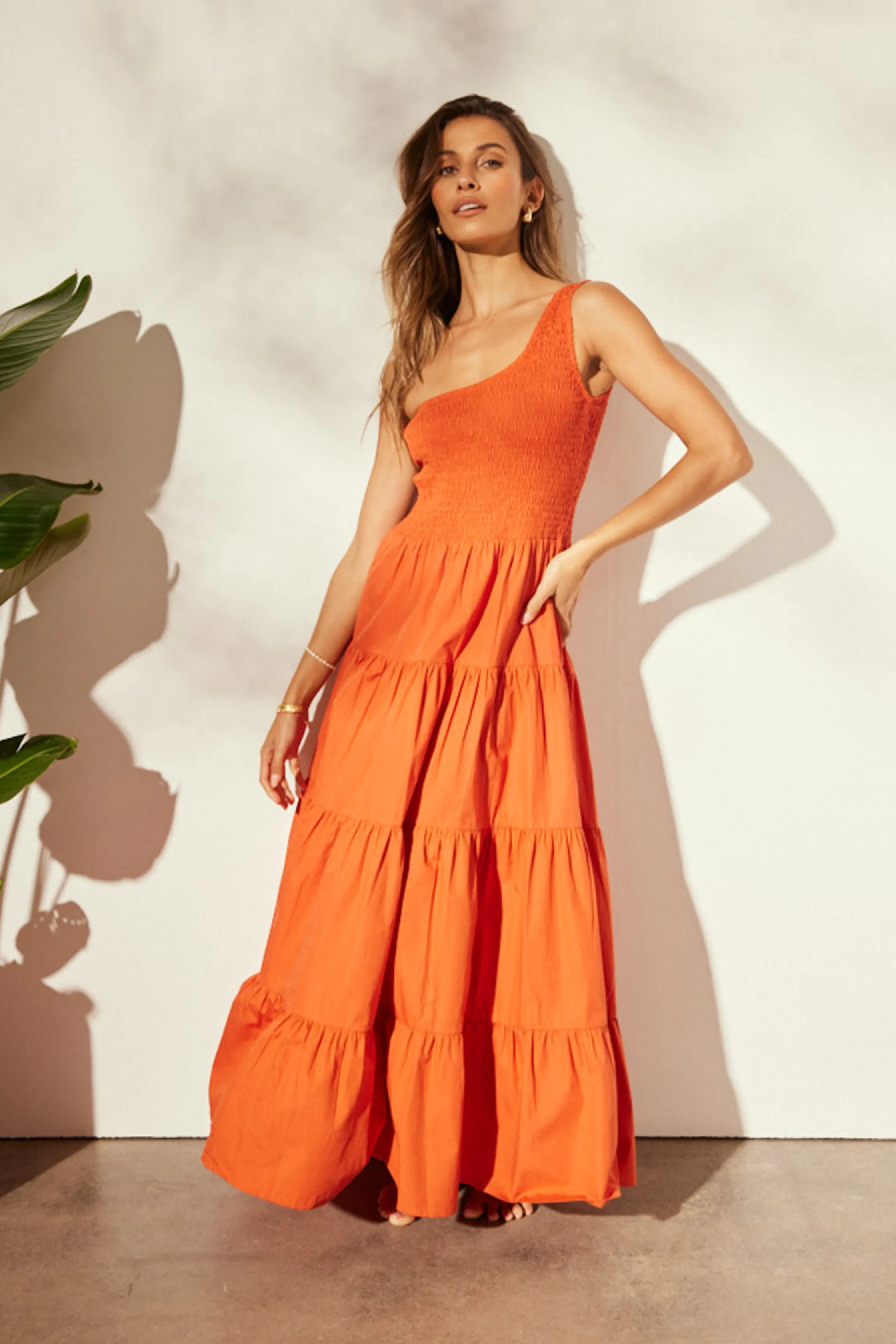 FLEUR MAXI DRESS - Sangria