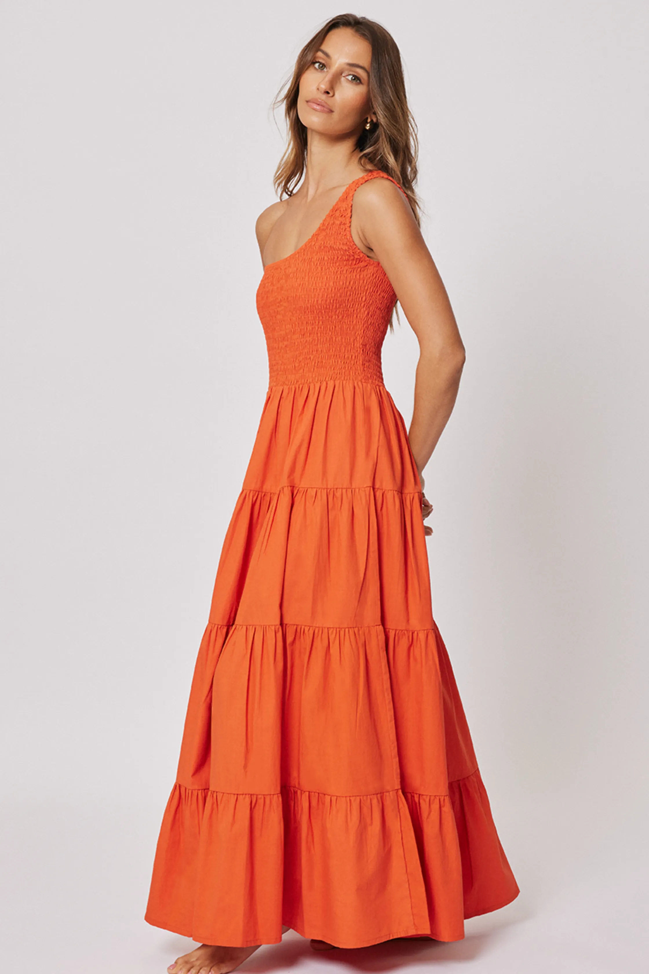 FLEUR MAXI DRESS - Sangria