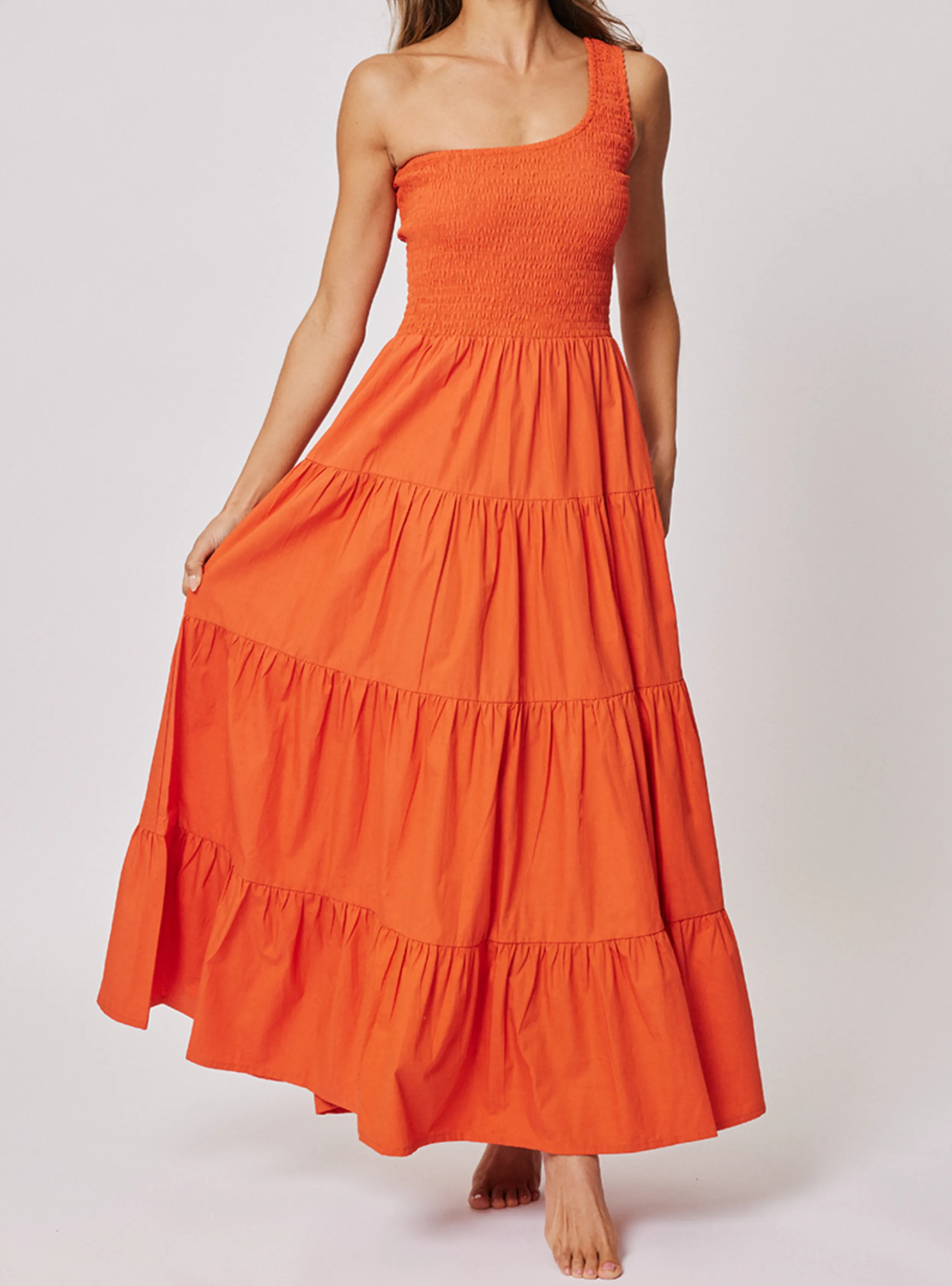 FLEUR MAXI DRESS - Sangria