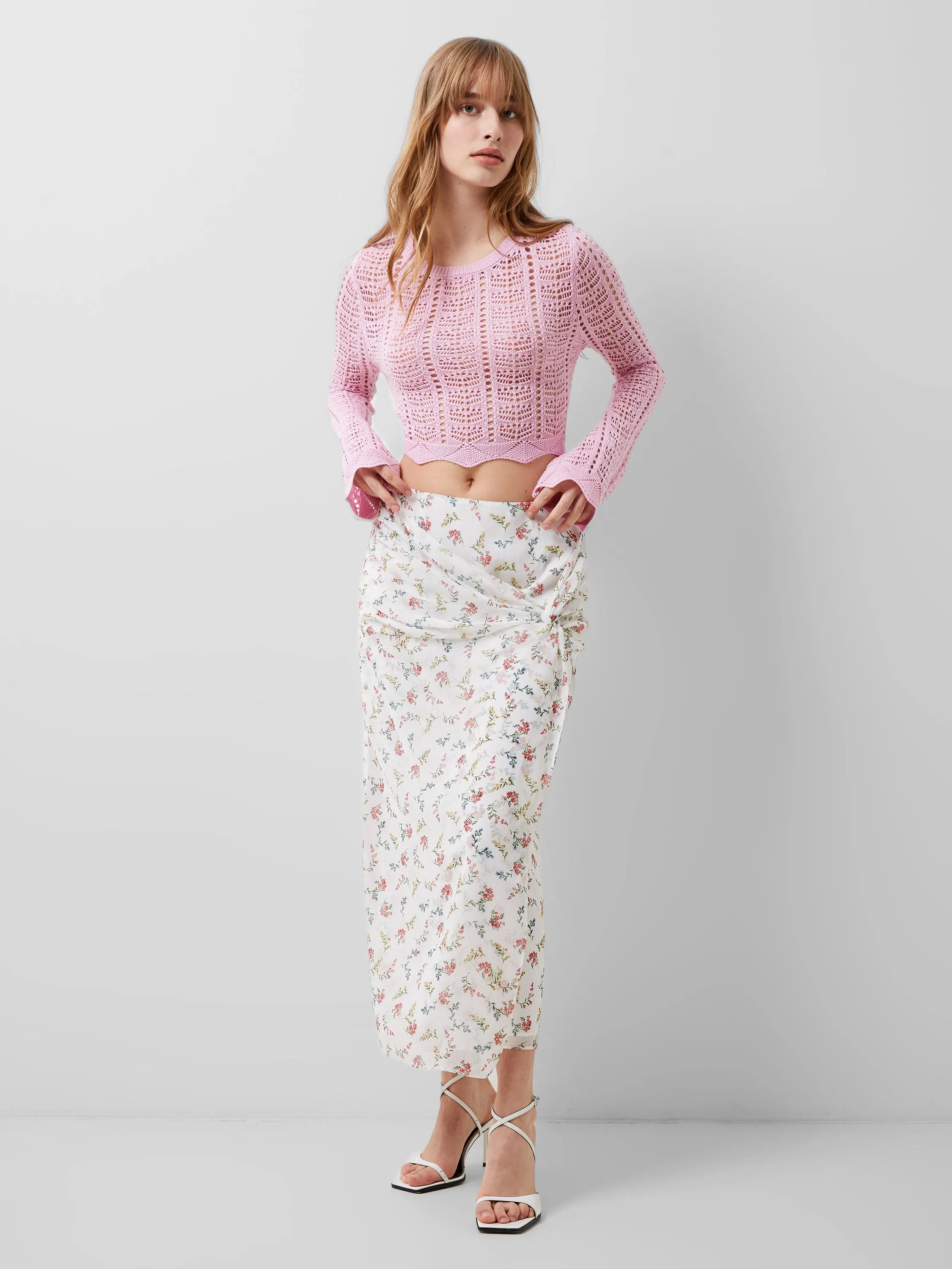 Floriana Hallie Crinkle Skirt