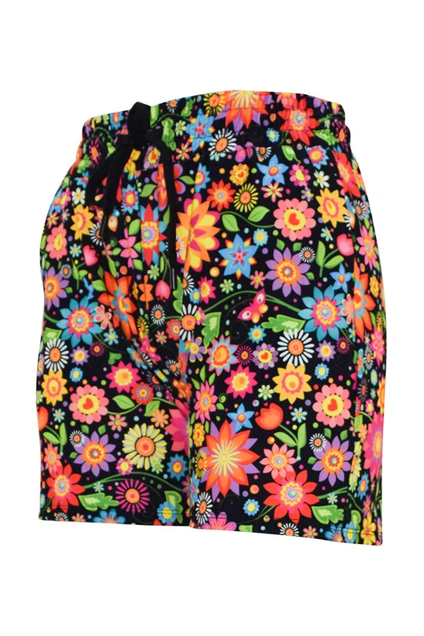 Flower Fiesta Jogger Shorts