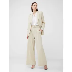 French Connection Everly Suiting Blazer Oyster Gray 75WAC