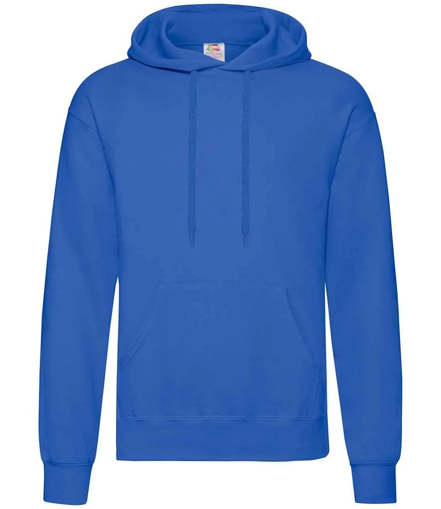 Fruit of the Loom Classic Hooded Sweatshirt - Blue, Purple