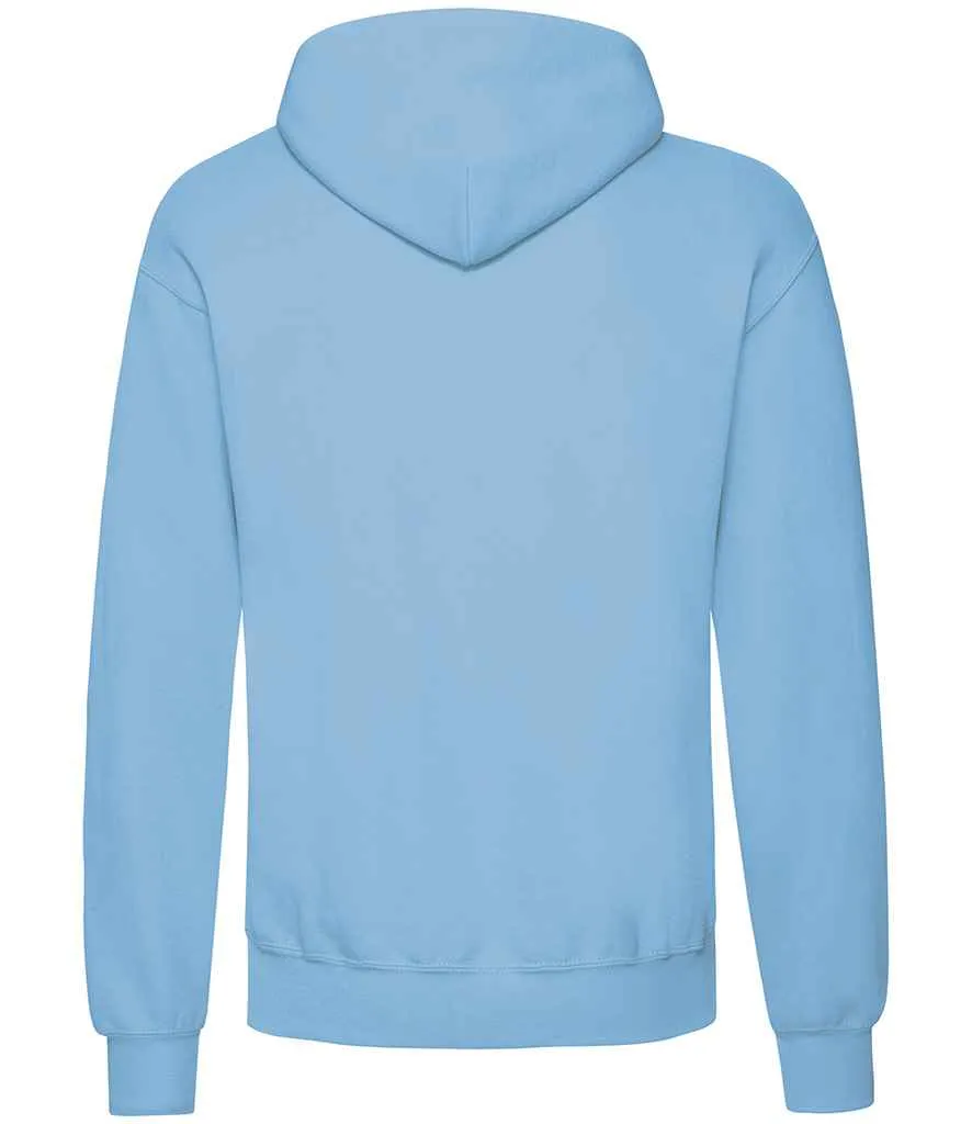 Fruit of the Loom Classic Hooded Sweatshirt - Blue, Purple