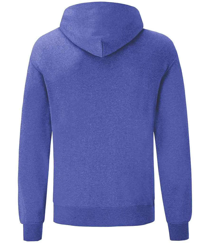 Fruit of the Loom Classic Hooded Sweatshirt - Blue, Purple