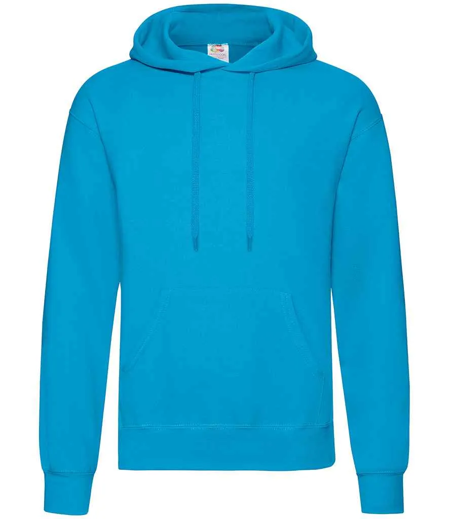 Fruit of the Loom Classic Hooded Sweatshirt - Blue, Purple