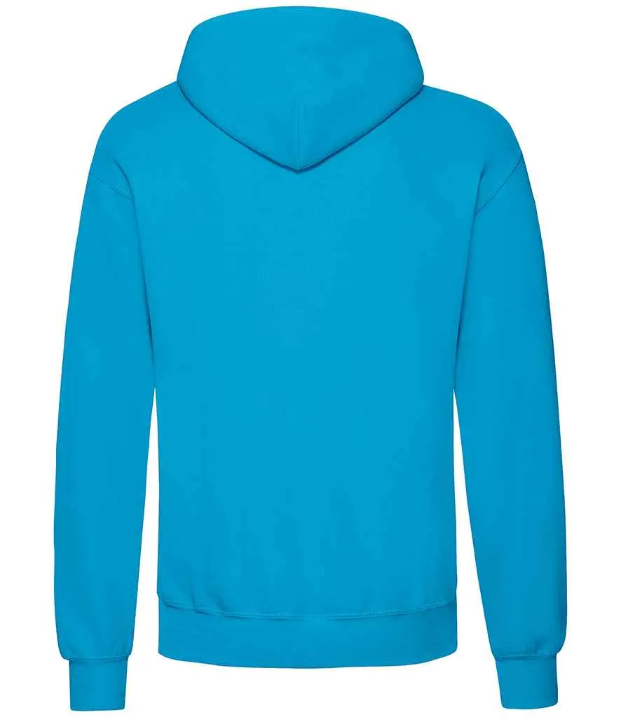 Fruit of the Loom Classic Hooded Sweatshirt - Blue, Purple