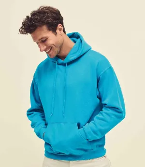 Fruit of the Loom Classic Hooded Sweatshirt - Blue, Purple