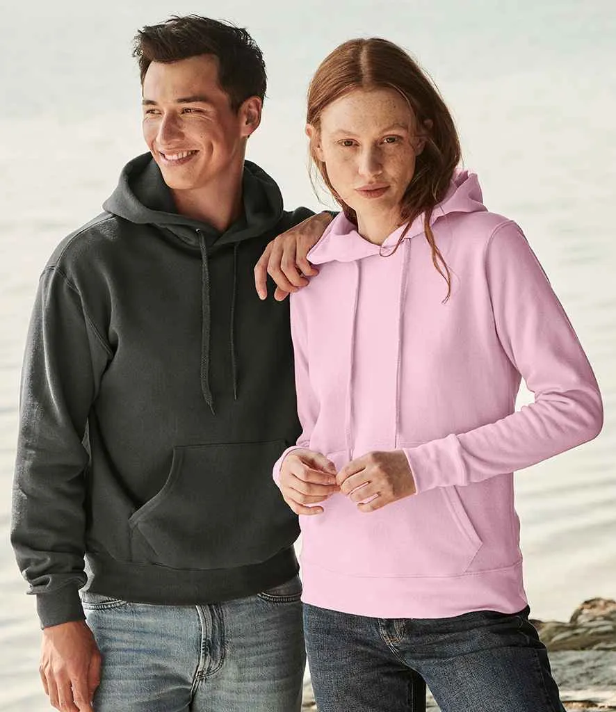 Fruit of the Loom Classic Hooded Sweatshirt (Ladies) - Dark Colours