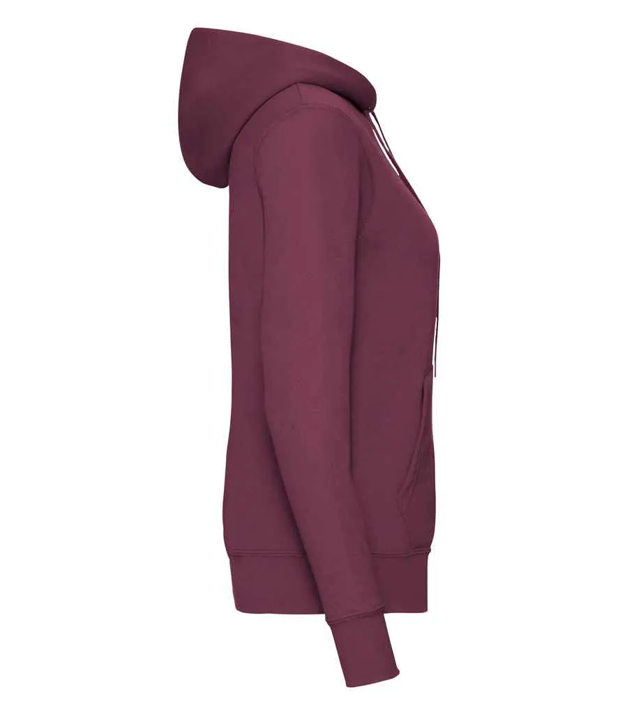 Fruit of the Loom Classic Hooded Sweatshirt (Ladies) - Dark Colours