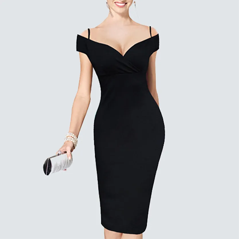 Funki Buys | Dresses | Women's Party Cocktail Dress | Slim Fit