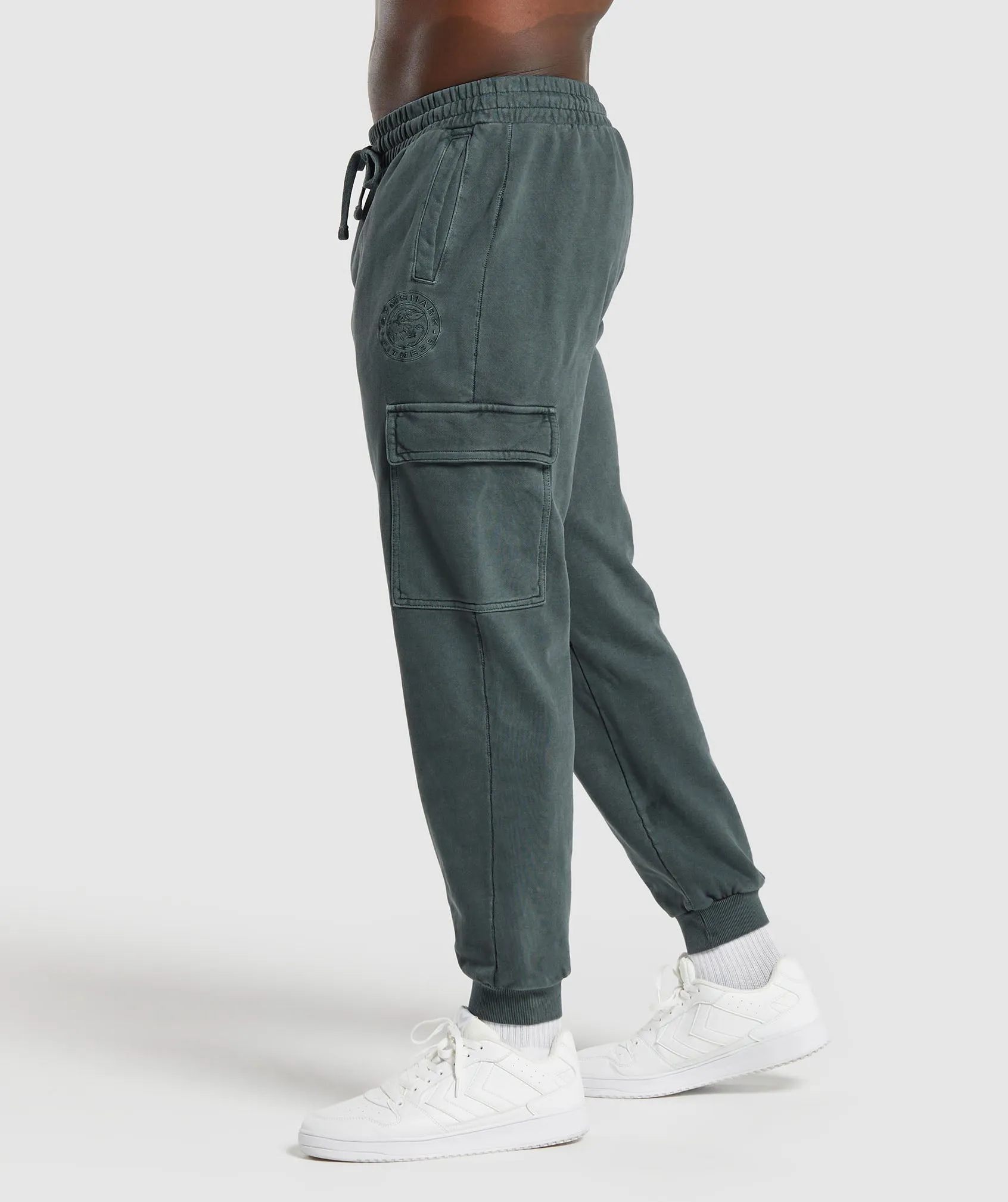 Gymshark Premium Legacy Cargo Pants - Cargo Teal