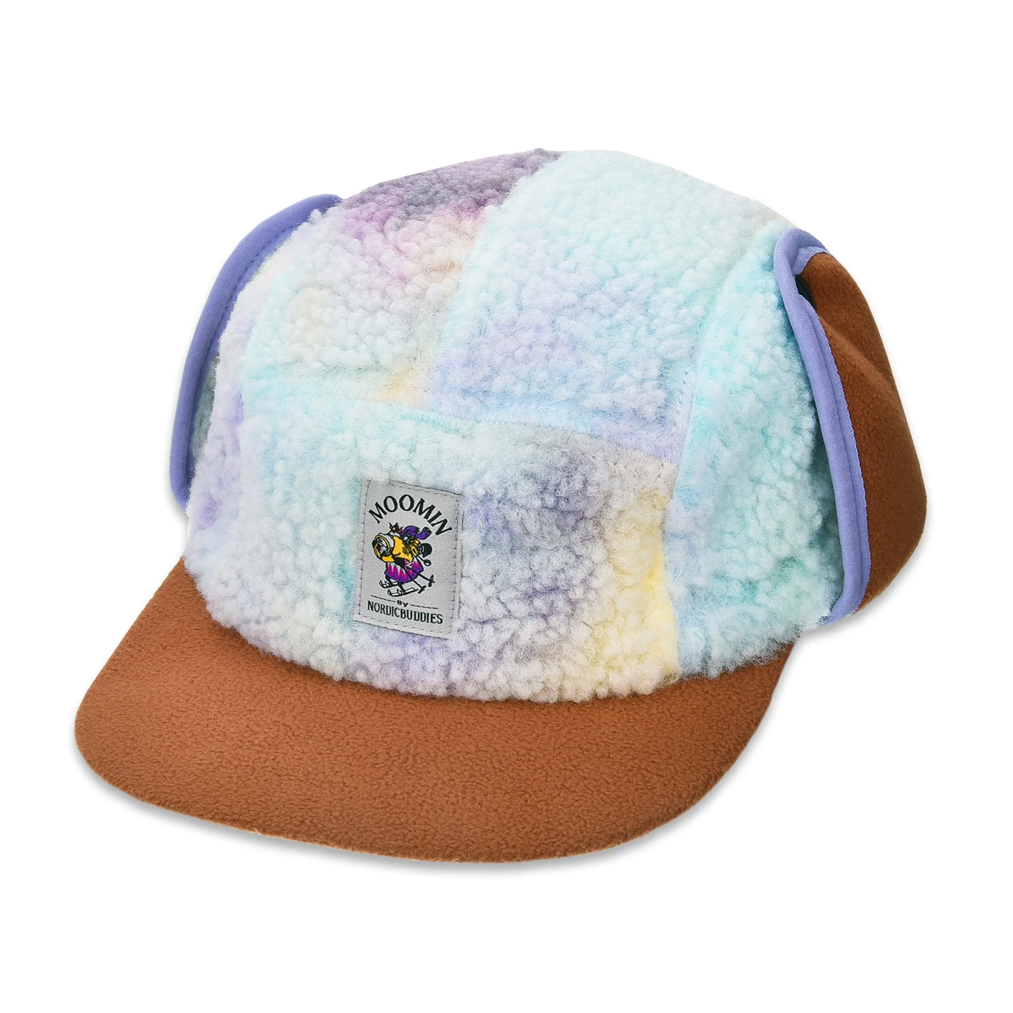 Hemulens Fleece Cap With Ear Warmer - Tiedye