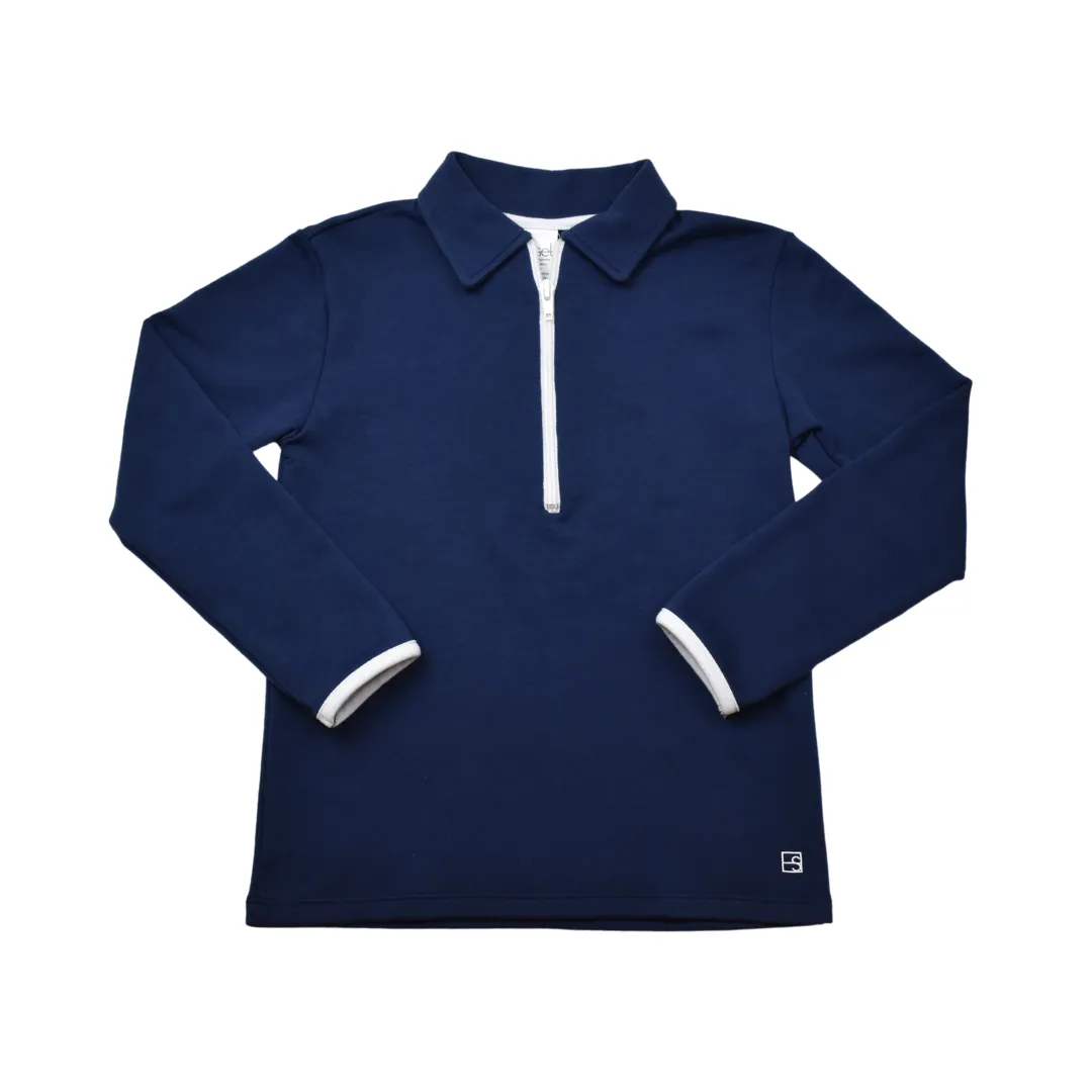 Henry Half-zip | Navy Athleisure (13/14)