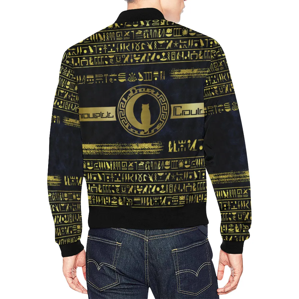 HIEROGLYPH DELUXE All Over Print Bomber Jacket