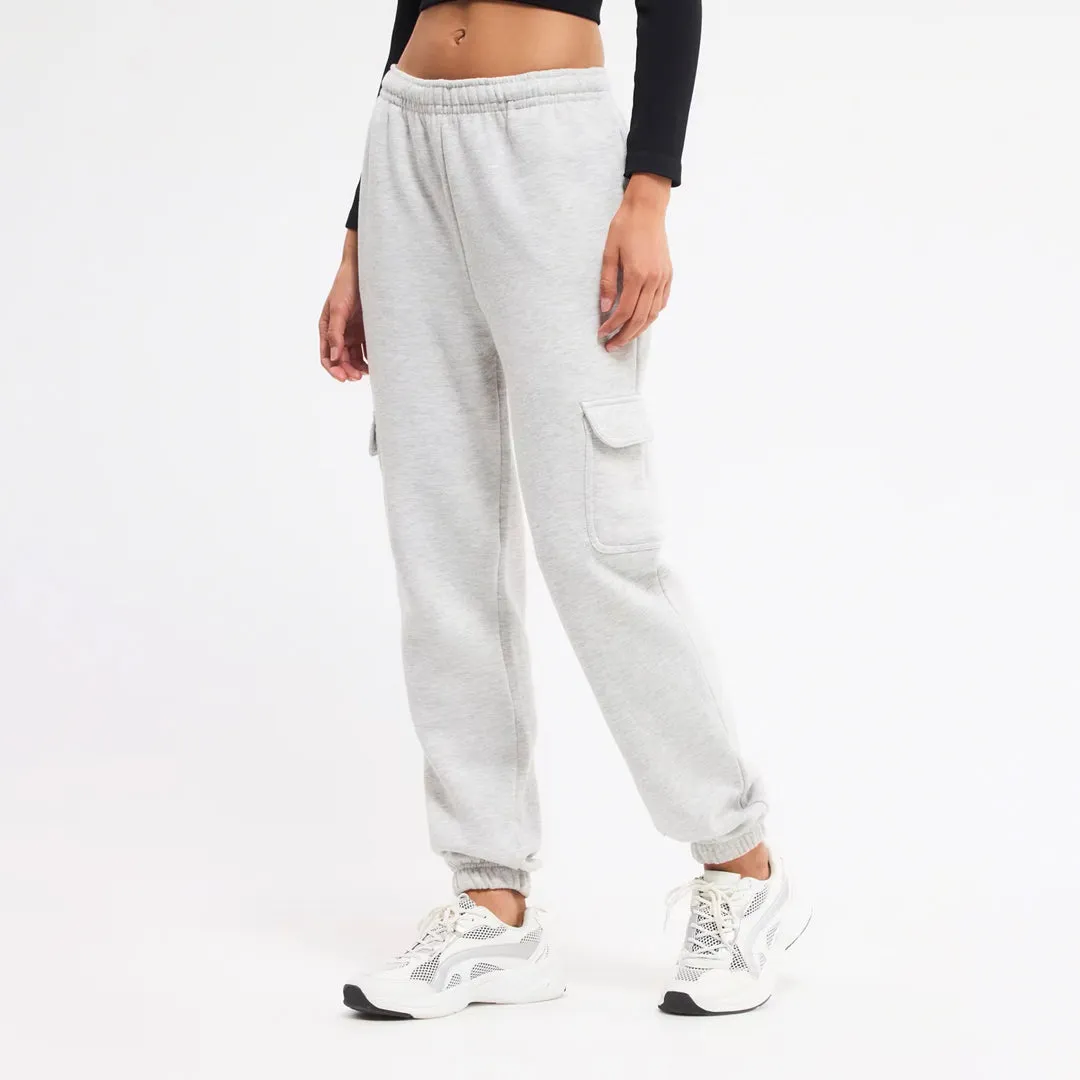 High-Waisted Cargo Pants