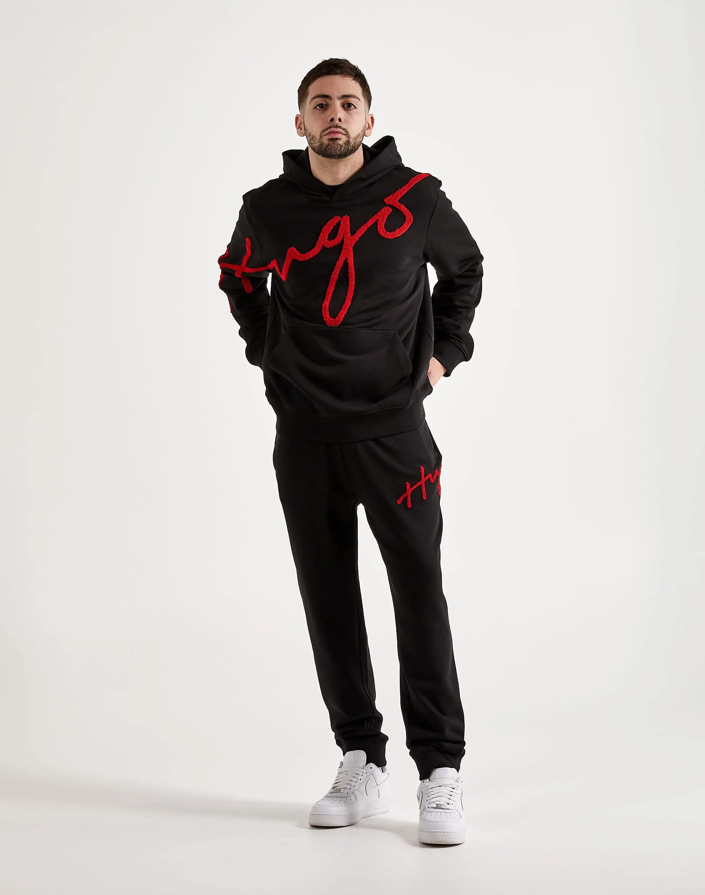 Hugo Boss Script Pullover Hoodie