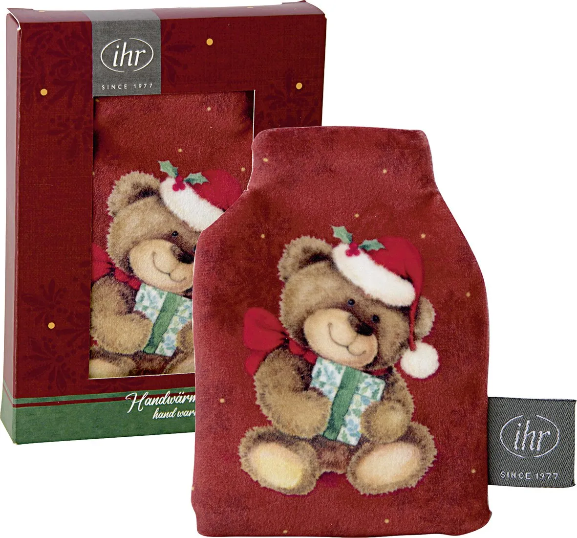 IHR Christmas Teddy Hand Warmer