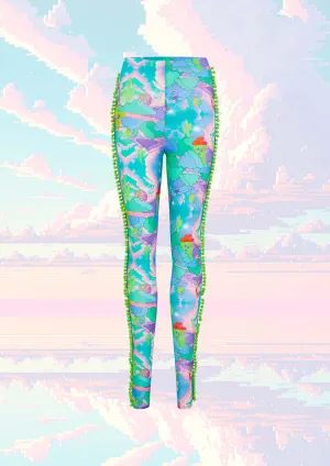 Intergalactic Rodeo Pom Pom Leggings