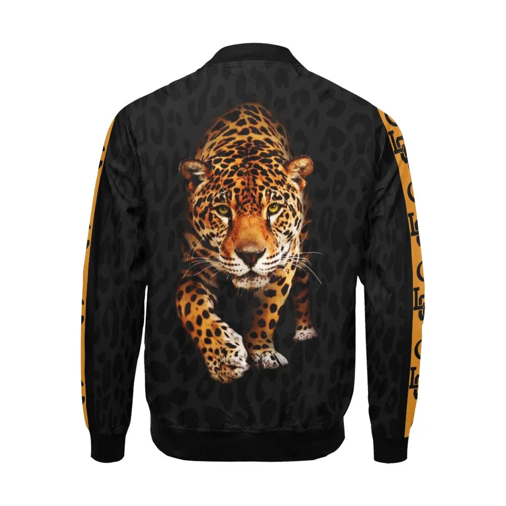 JAGUARD LCC All Over Print Bomber Jacket for Men