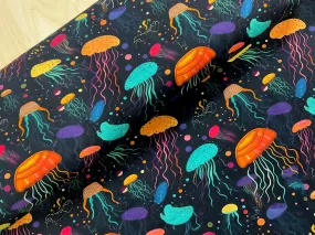 Jellyfish Cotton Jersey Fabric