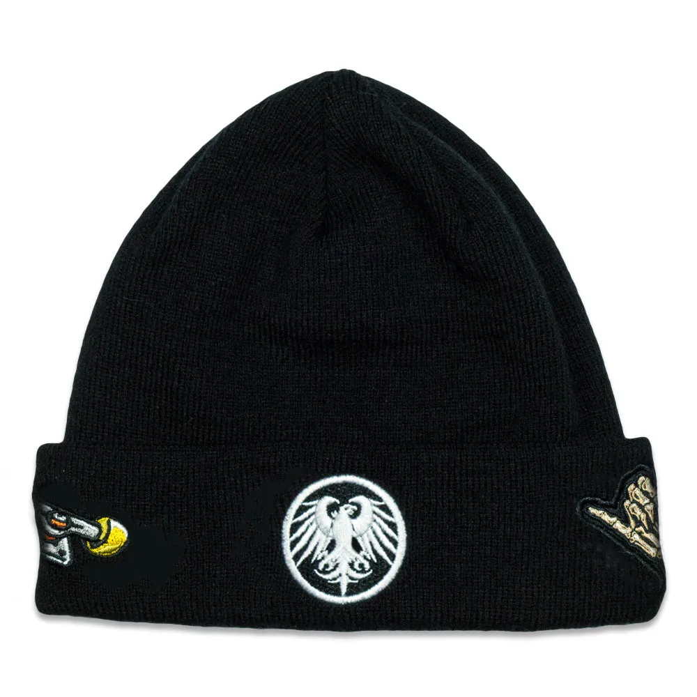 Jimbo Phillips Never Summer Black Cuff Beanie