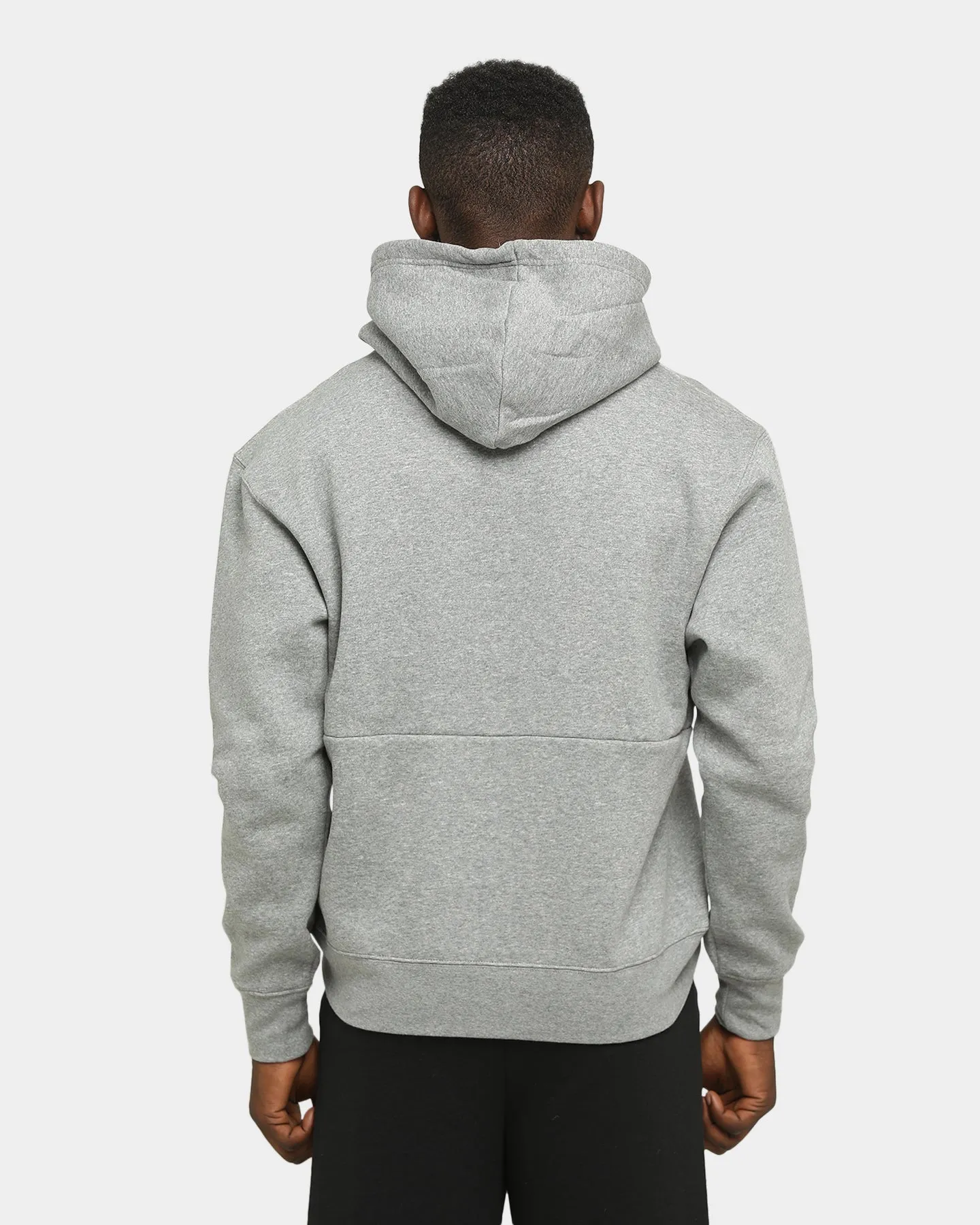 Jordan Men's Jumpman Fleece Pullover Hoodie Carbon Heather/Black