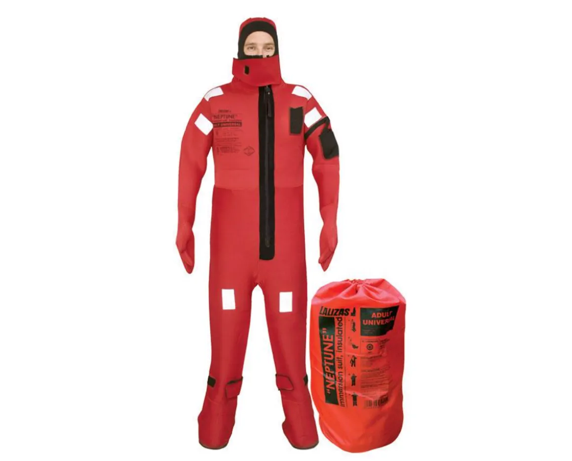 Lalizas Immersion Suit 'Neptune',SOLAS,Universal, Insulated - with Neoprene Gloves