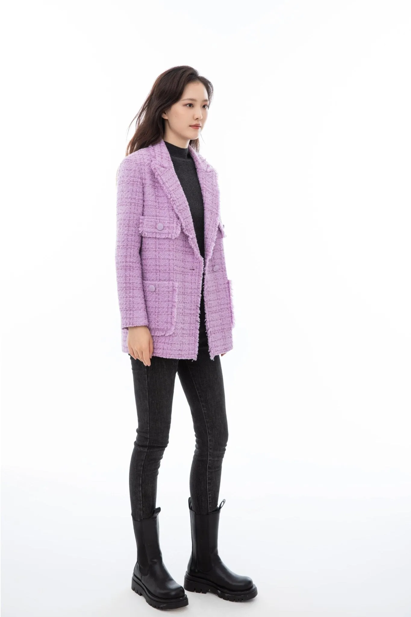 Lavender Classic Blazer