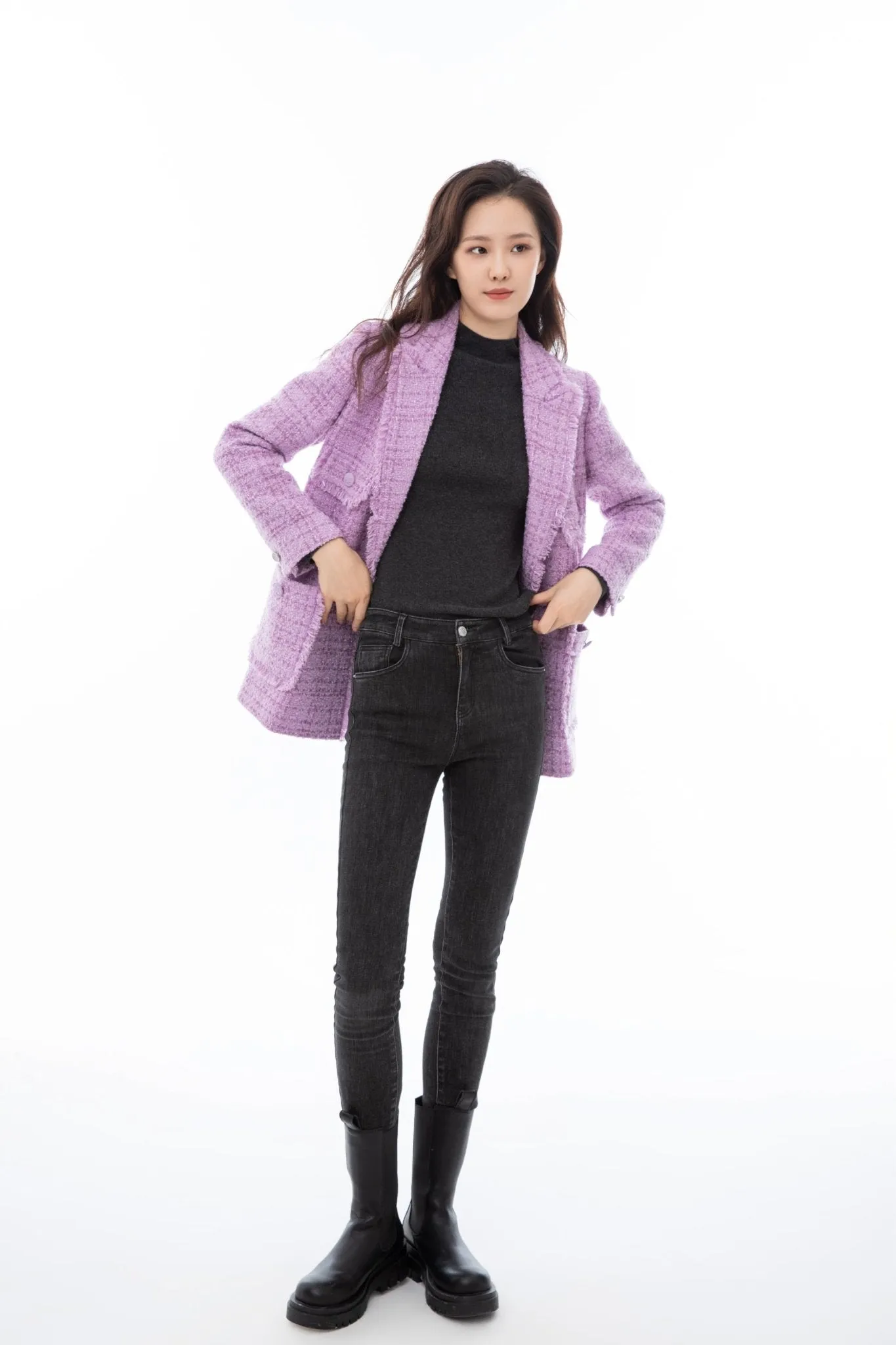 Lavender Classic Blazer