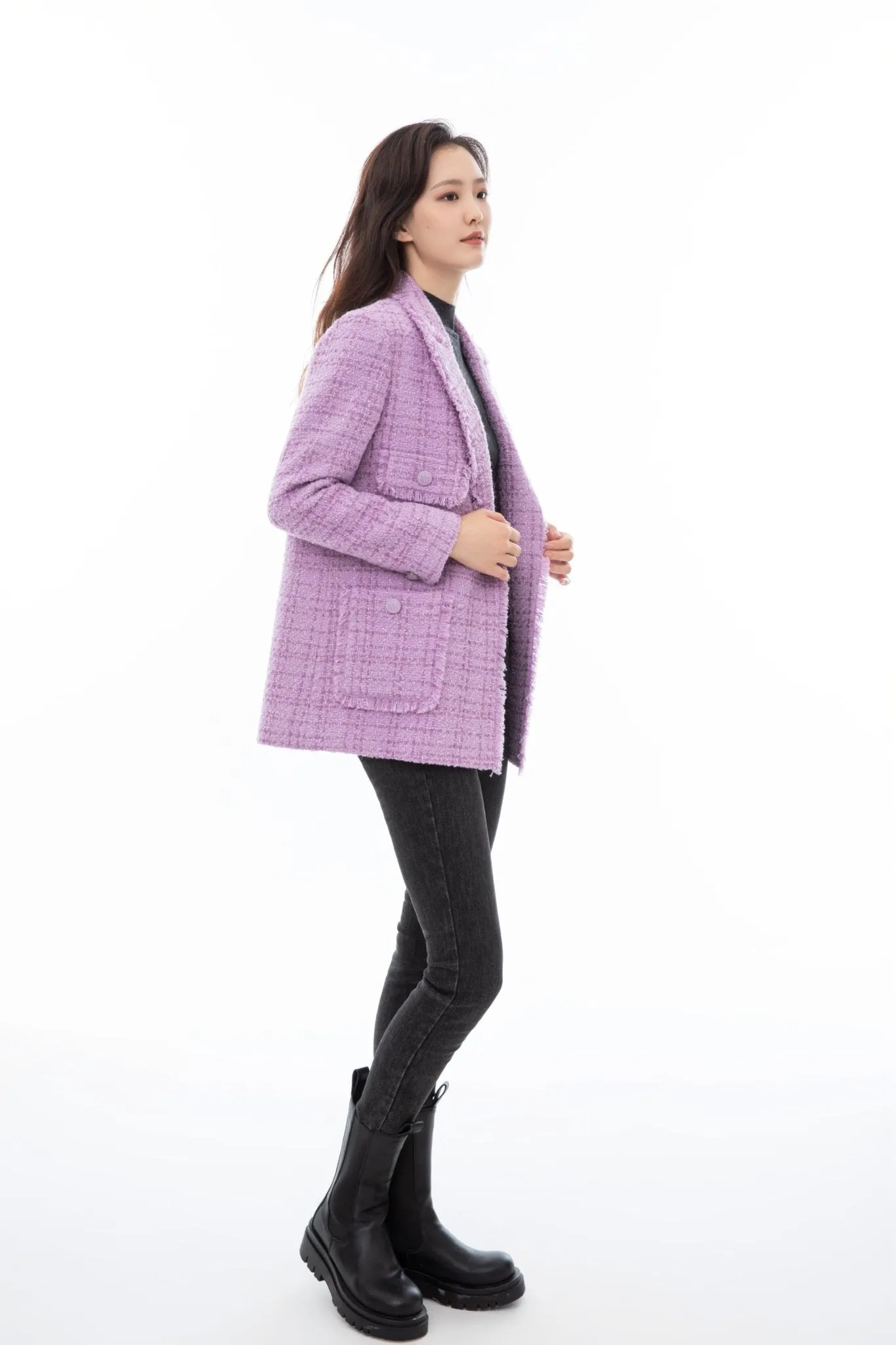 Lavender Classic Blazer