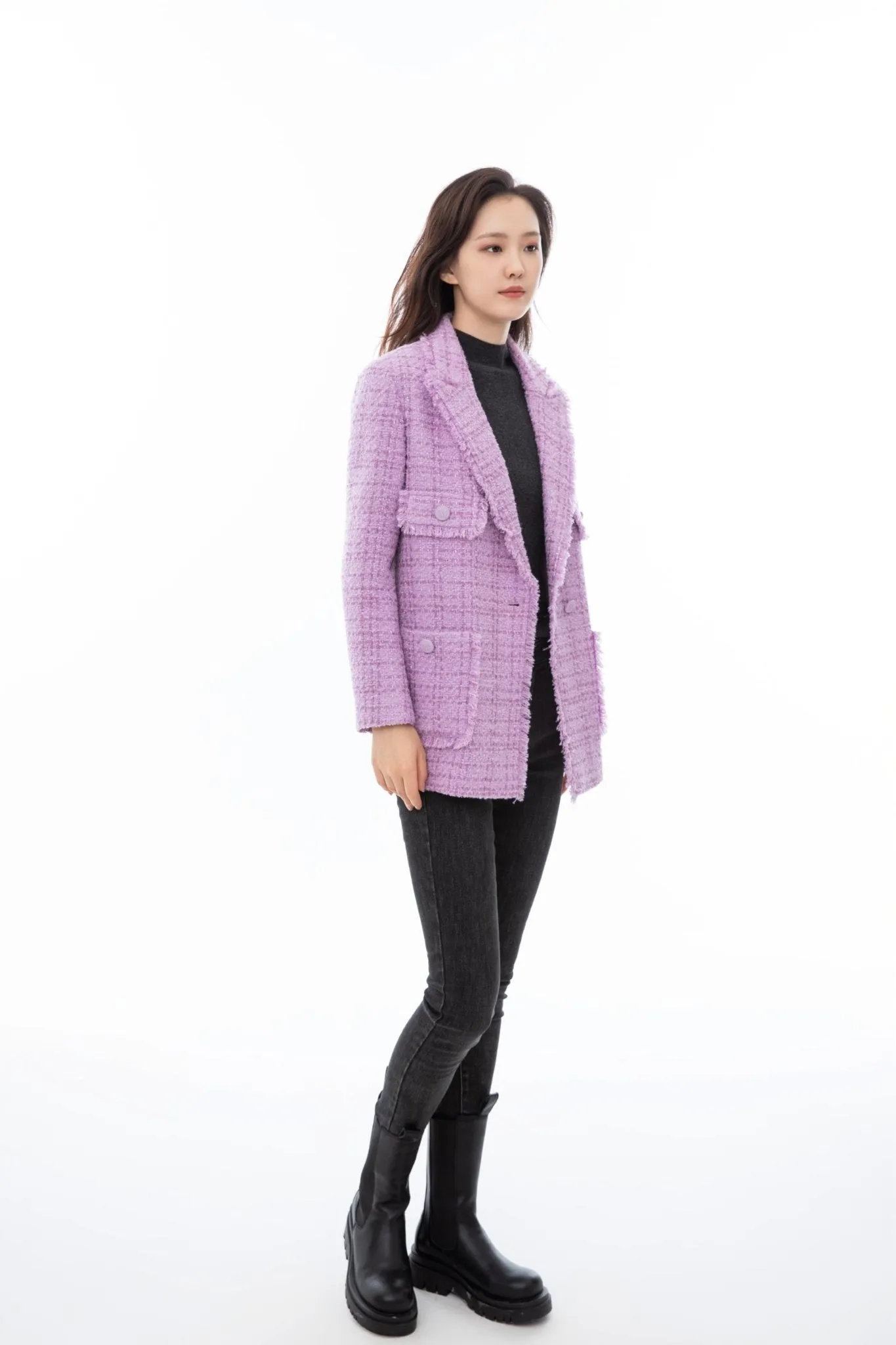 Lavender Classic Blazer