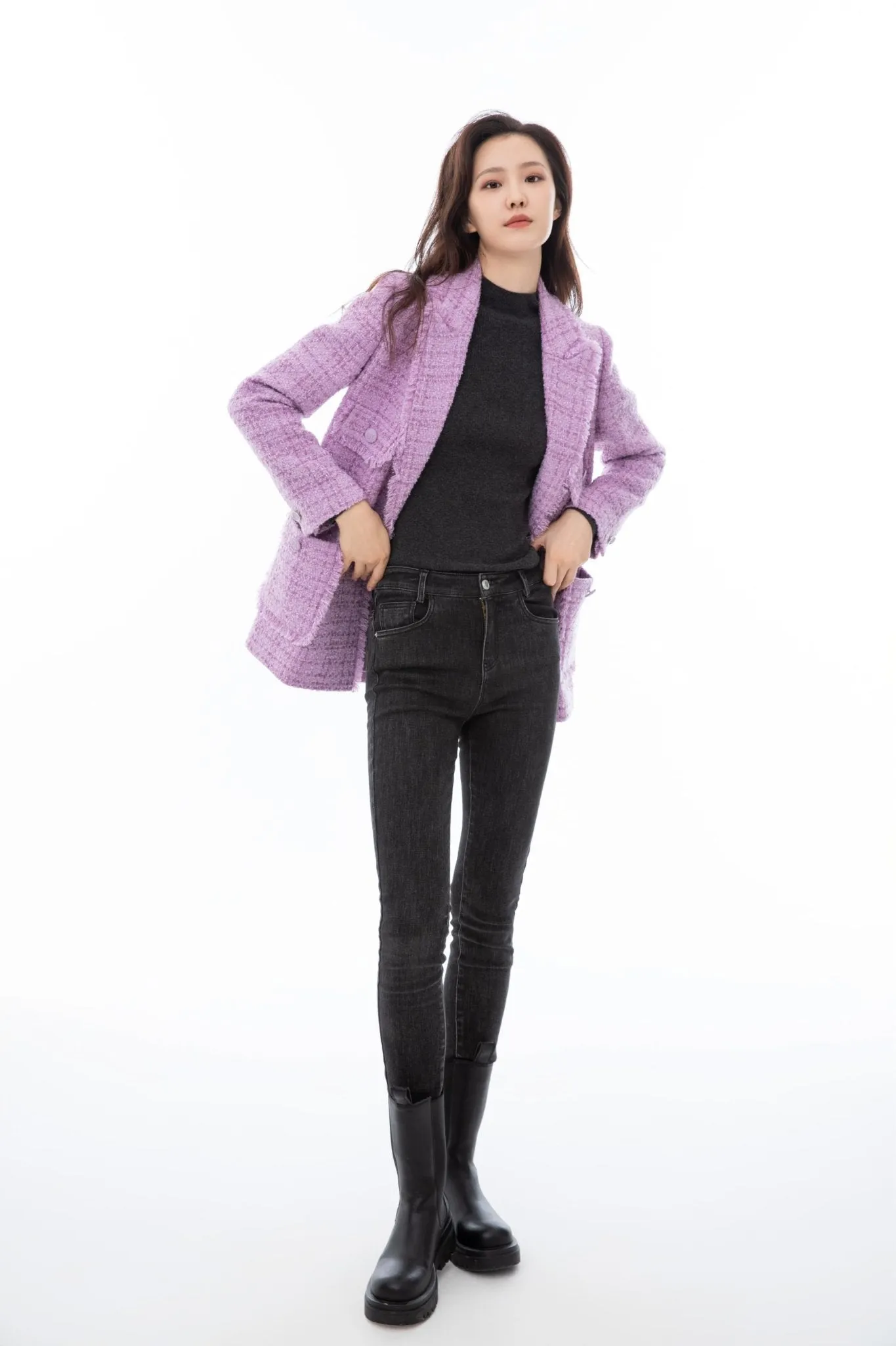 Lavender Classic Blazer