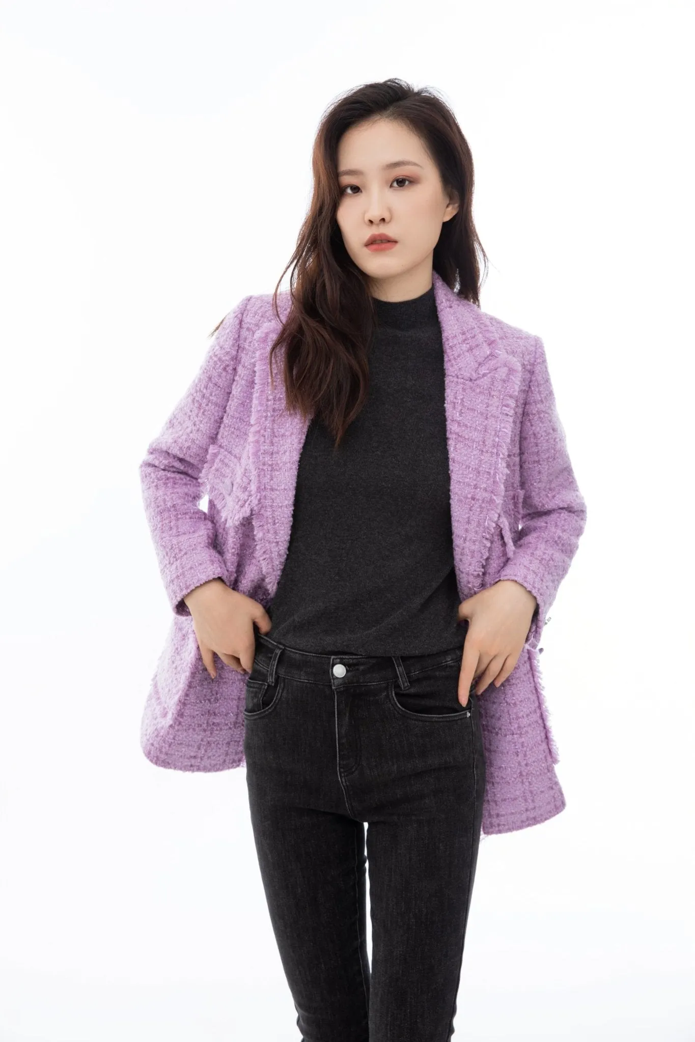 Lavender Classic Blazer