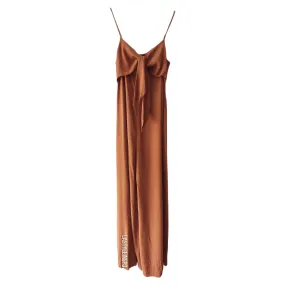 Los Angeles Atelier & Other Stories Jumpsuit Brown Honey Size 2