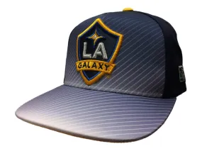 Los Angeles Galaxy Adidas Climalite Navy White Gradient Snapback Golf Hat Cap