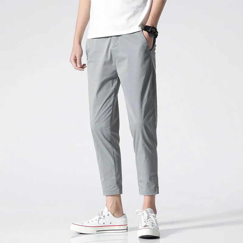 Men's Trend Casual Cropped Trousers