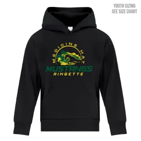 MHRA Mustangs YOUTH Pullover Hoodie (MHRAT003-Y2500)