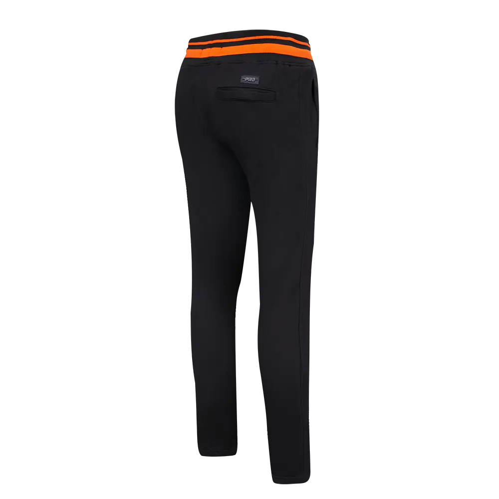 MLB BALTIMORE ORIOLES RETRO CLASSIC MEN'S SWEATPANT (BLACK/ORANGE)