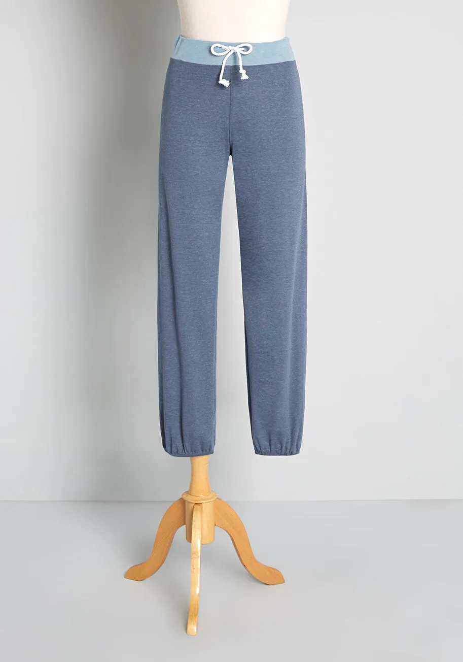 ModCloth X CAMP Collection Such A Breeze Cropped Joggers