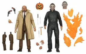 NECA Halloween 2 Ultimate Michael Myers and Dr. Loomis Two-Pack Action Figure