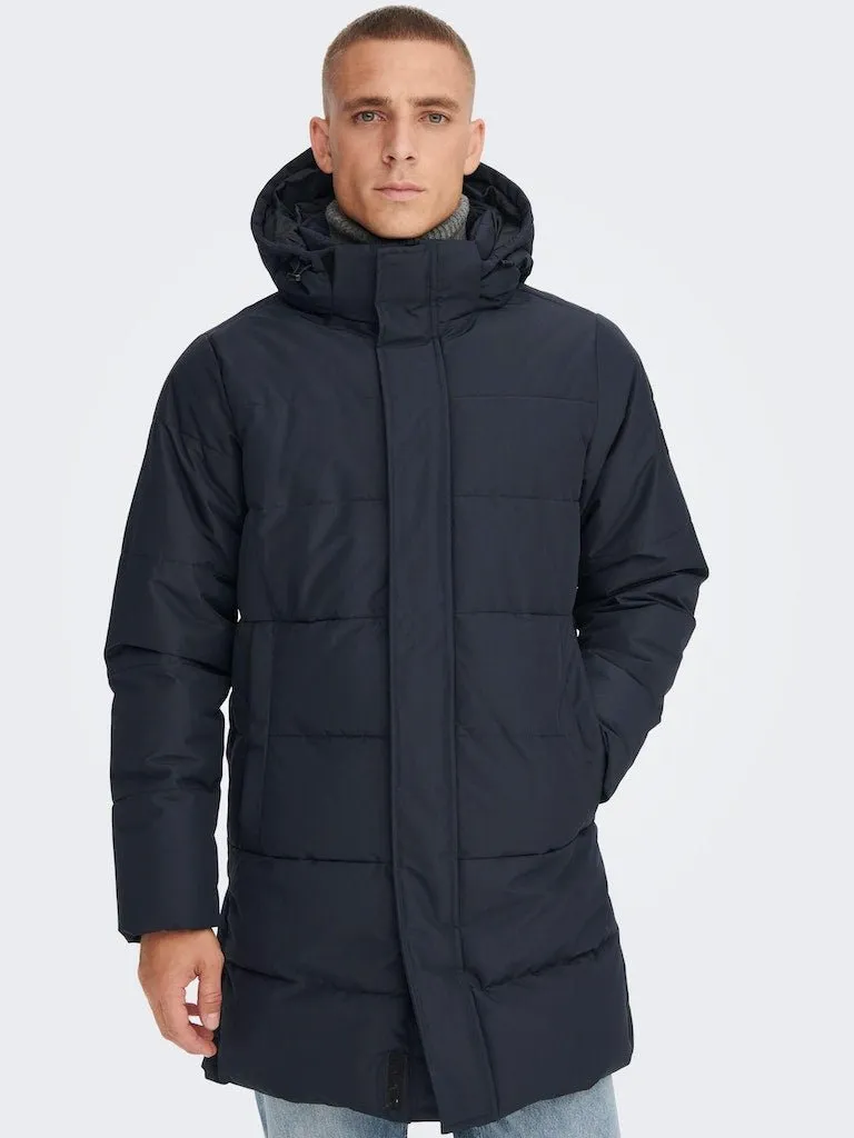 Only & Sons Carl - Lang puffer jakke