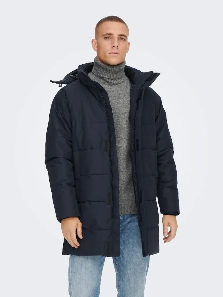 Only & Sons Carl - Lang puffer jakke