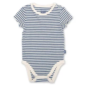 Organic Cotton Stripe Body Suit