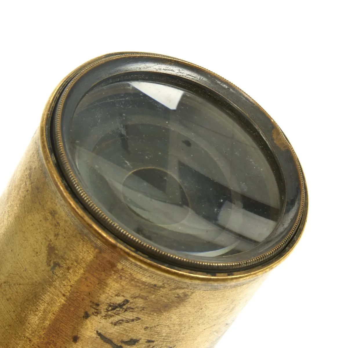 Original British WWI Officer's Three Draw Trench Telescope by Watson & Sons London - Dated 1909