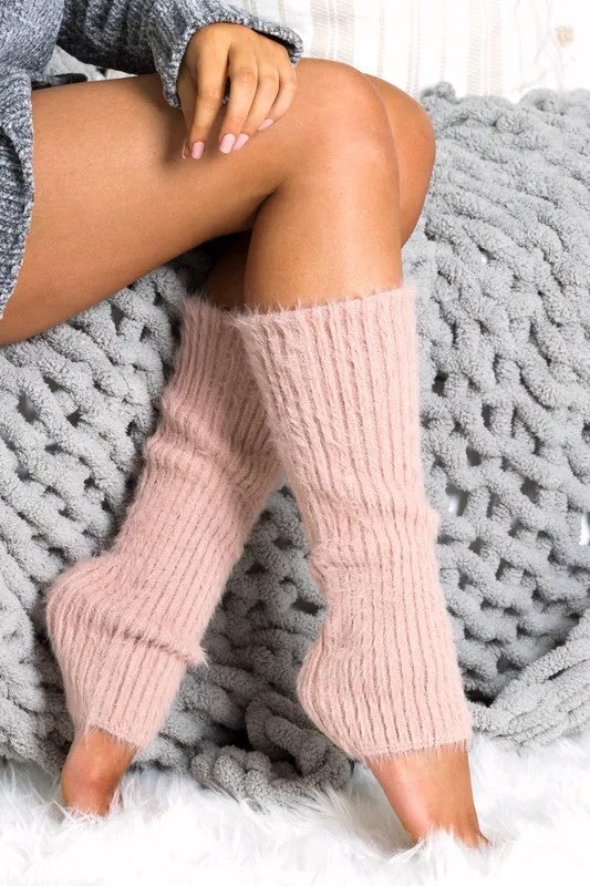 Paisleigh Eyelash Leg Warmers