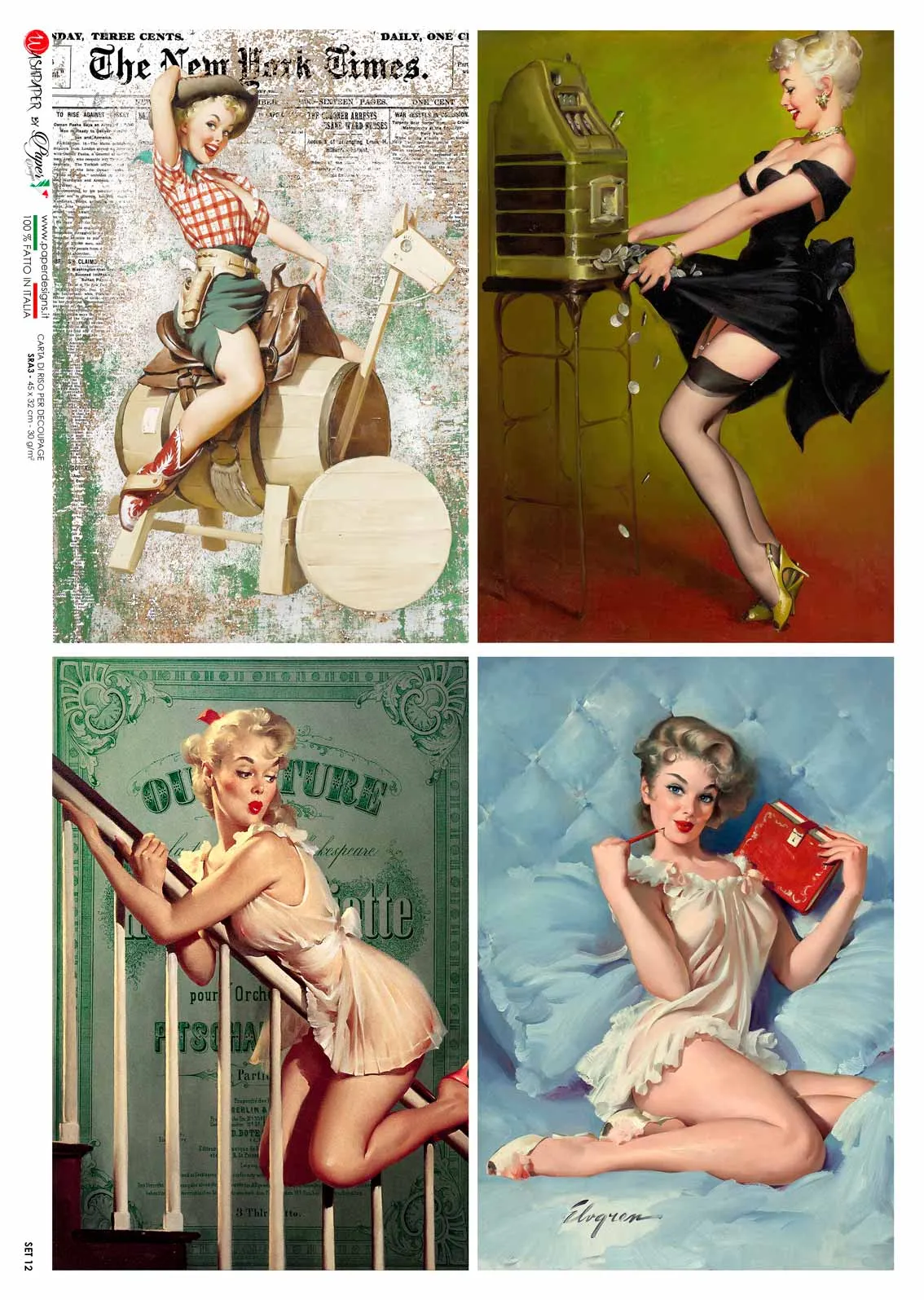 Pin Ups Set 12