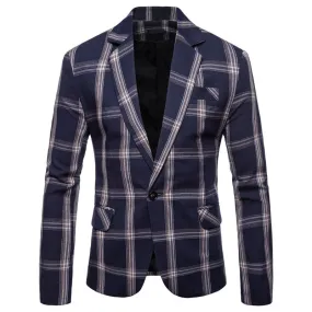 Pologize™ Plaid Modern Fit Blazer